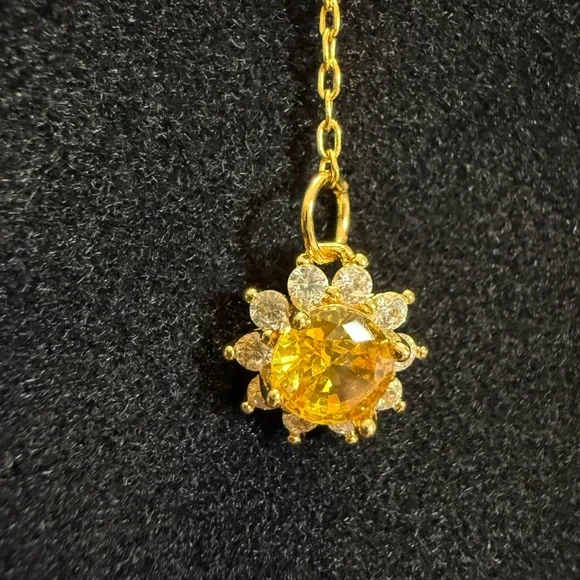 🆕 KATE SPADE BEAUTIFUL RAIN OR SHINE CZ MINI PENDANT- NEW w/CARD! - Picture 4 of 5